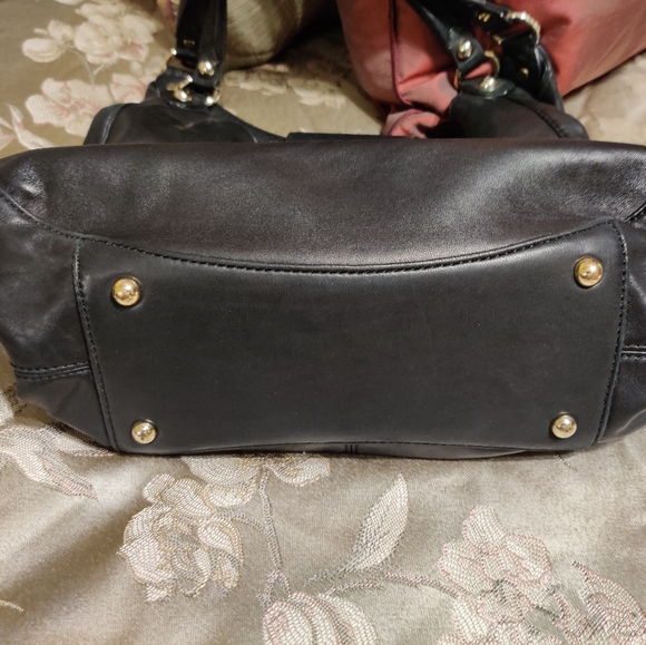DKNY Black Leather Purse.     $150 - Picture 2 of 4